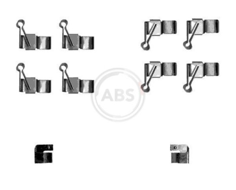 Accessory Kit, disc brake pads, Image 3