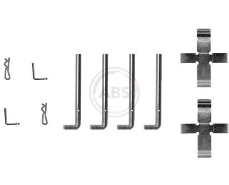 Accessory Kit, disc brake pads, Image 3