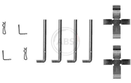 Accessory Kit, disc brake pads, Image 3