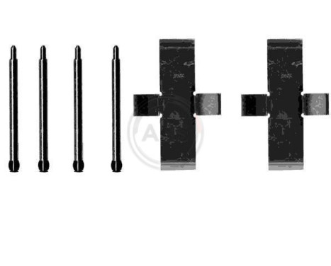 Accessory Kit, disc brake pads, Image 3