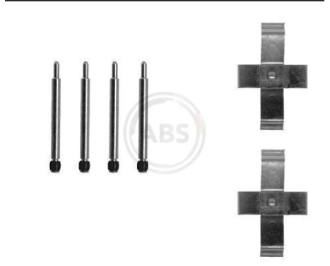 Accessory Kit, disc brake pads, Image 3