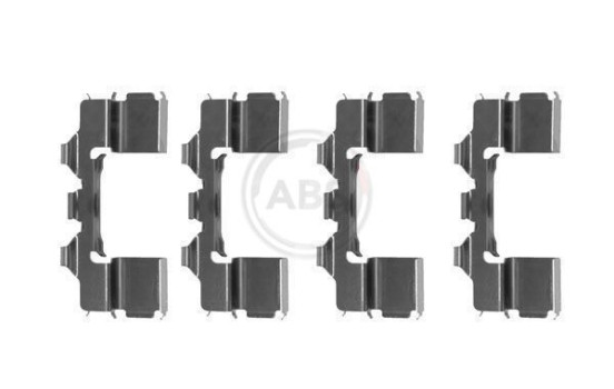 Accessory Kit, disc brake pads, Image 3