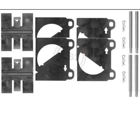 Accessory Kit, disc brake pads, Image 3