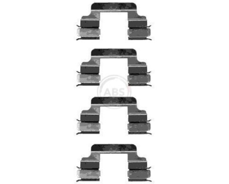 Accessory Kit, disc brake pads, Image 3