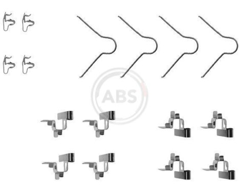 Accessory Kit, disc brake pads, Image 3