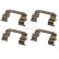 Accessory Kit, disc brake pads, Thumbnail 3