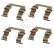 Accessory Kit, disc brake pads, Thumbnail 3