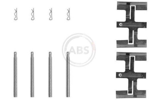 Accessory Kit, disc brake pads, Image 3