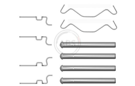 Accessory Kit, disc brake pads, Image 3