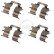 Accessory Kit, disc brake pads, Thumbnail 3