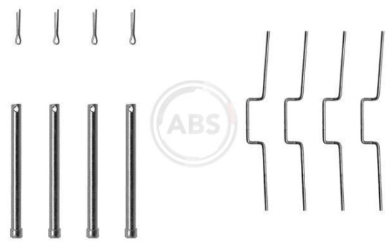 Accessory Kit, disc brake pads, Image 3