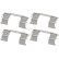 Accessory Kit, disc brake pads