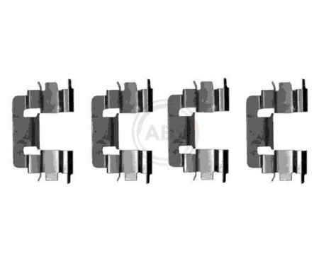 Accessory Kit, disc brake pads, Image 3