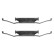 Accessory Kit, disc brake pads