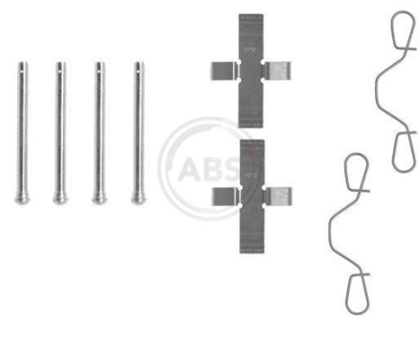 Accessory Kit, disc brake pads, Image 3