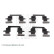 Accessory Kit, disc brake pads, Thumbnail 2