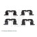 Accessory Kit, disc brake pads, Thumbnail 2