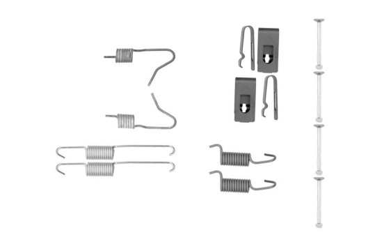 Accessory Kit, parking brake shoes