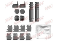 Accessory set, disc brake pad