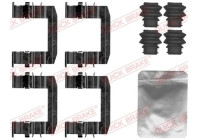 Accessory set, disc brake pad