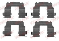 Accessory set, disc brake pad