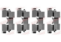 Accessory set, disc brake pad