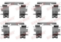 Accessory set, disc brake pad