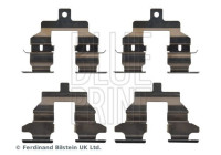 Accessory set, disc brake pad