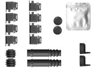 Accessory set, disc brake pad