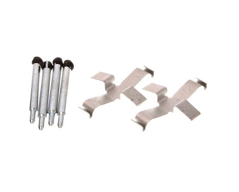 Accessory set, disc brake pad