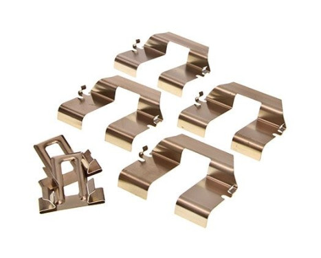 Accessory set, disc brake pad
