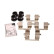 Accessory set, disc brake pad