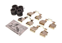 Accessory set, disc brake pad