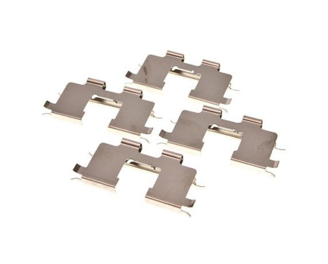 Accessory set, disc brake pad