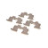 Accessory set, disc brake pad