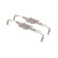 Accessory set, disc brake pad