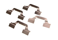 Accessory set, disc brake pad