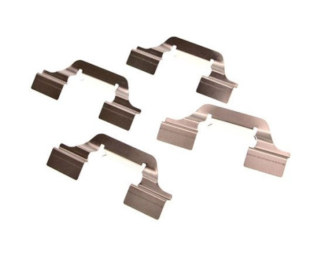 Accessory set, disc brake pad