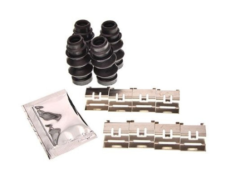 Accessory set, disc brake pad