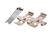 Accessory set, disc brake pad