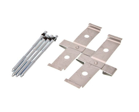 Accessory set, disc brake pad