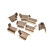 Accessory set, disc brake pad