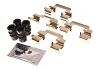 Accessory set, disc brake pad