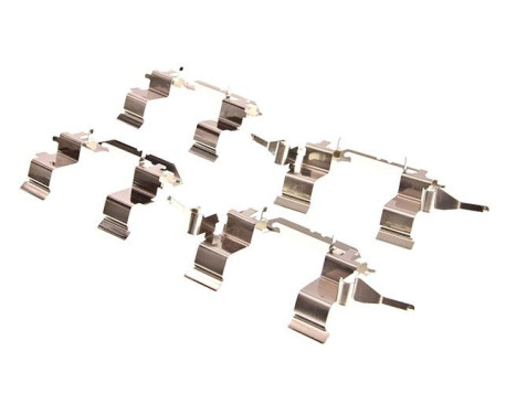 Accessory set, disc brake pad
