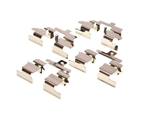 Accessory set, disc brake pad