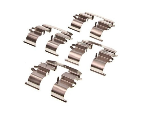 Accessory set, disc brake pad
