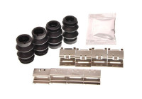 Accessory set, disc brake pad