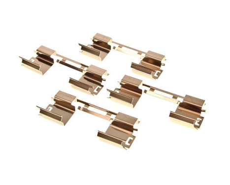 Accessory set, disc brake pad