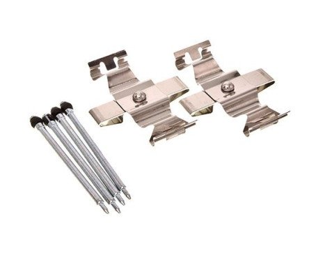 Accessory set, disc brake pad