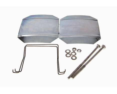 Accessory set, disc brake pad